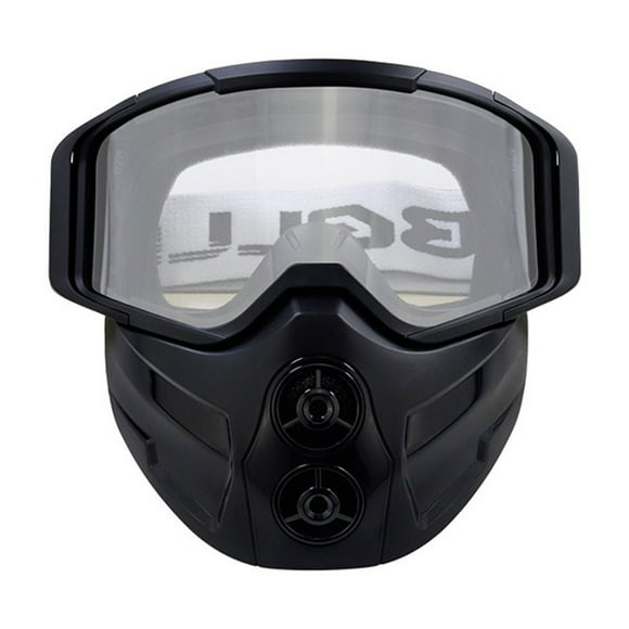 Breathable Face Mask, Full Frame Windshield Motorcycle Desert Windshield Face Mask Windshield