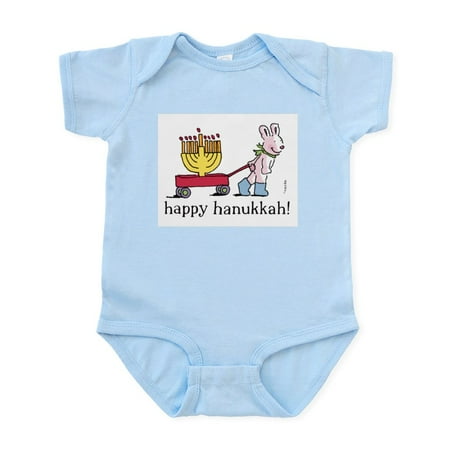 

CafePress - Hanukkah Bunny Infant Bodysuit - Baby Light Bodysuit Size Newborn - 24 Months