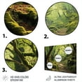 thumbnail image 3 of Designart "Woodland Serenity Enchanted Forest" Forest Metal Wall Decor, 3 of 5