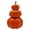 Orange, variant on ZTTD 1 Pack Halloween Stacked Pumpkin Tower Fake Artificial Decoration Decorative Paintable Pumpkins Autumn Fall Centerpiece for Home Party Table Kitchen (White)