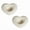 White, variant on Retro Candle Stands Ceramic Taper Holders for Wedding Dinning Party Table Centerpieces Decorative Heart-shaped Stand Valentines Decor (1 Pack, Matte Red)