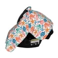 thumbnail image 3 of Naloa Sea Creatures Baby Car Seat Cover, Breathable Baby Carrier Cover, Multiuse Baby Carrier Cover & Nursing Breastfeeding Cover, 3 of 5