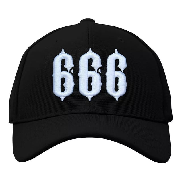 Gorra Flex Negra Unitalla 666