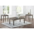 thumbnail image 5 of Furniture of America Aluin 3-Piece Coffee Table Set, Rustic Natural, 5 of 6