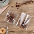 thumbnail image 3 of Cookie Bags with Seal 4x4 In Clear Self Sealing Cellophane Bags 100 Pcs Small Sealable Treat Bags Self Adhesive Cookie Packaging Individual Candy Gift Giving Wrappers, 3 of 13