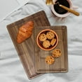 thumbnail image 5 of Delice Rectangle Cutting Board with Juice Drip Groove Walnut Set of 2, 5 of 5