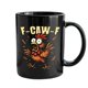 thumbnail image 1 of Taza de café con diseño de pollo y gallo para hombre y mujer, de cerámica de 11 oz, para té, regalo novedoso, para oficina, hogar, café, taza de café., 1 of 1