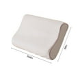 thumbnail image 3 of Milk Velvet Sleep Neck Pillow Core Pillowcase, Soft And Comfortable, Neck Pillow Pillowcase Keeps Warm, Fall And Winter Pillowcase, Soft And, 3 of 8