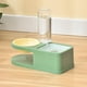 thumbnail image 2 of Cuenco automático grande para mascotas, dispensador de agua para perros y gatos, 600 ml Verde, 2 of 9