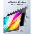 thumbnail image 2 of Monitor portátil Yodoit 15.6" FHD 1920x1080 IPS con USB-C negro, 2 of 7