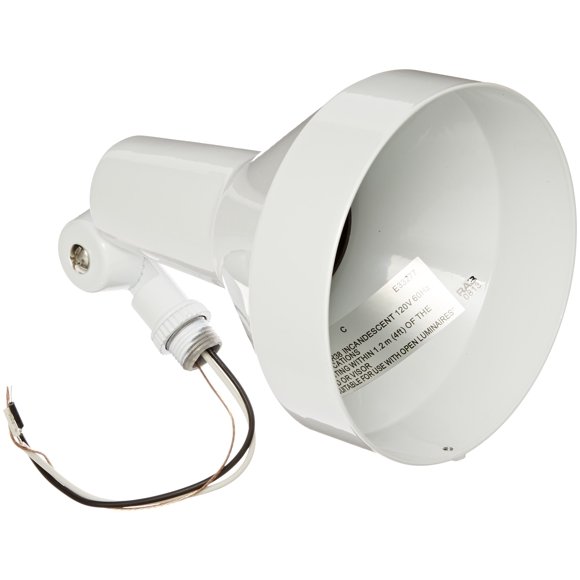 RAB Éclairage H101W en Forme de Cloche de Paysage Système H par Flood, Type PAR38, Aluminium, Puissance 150W, Blanc