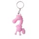 thumbnail image 1 of Llavero con colgante de caballo de dibujos animados en 3D, llavero con anilla de metal, accesorio multifuncional para regalo., 1 of 8