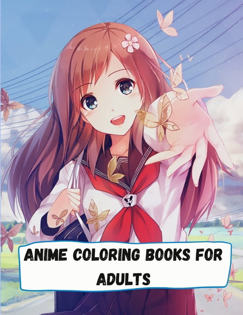 Anime Coloring Books for Adults : An Adult Coloring Algeria