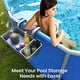 thumbnail image 5 of Cesta de Almacenamiento Junto A la Piscina con Portavasos para Piscina, Cesta de Almacenamiento para Piscina Al Aire Libre para Piscina Sobre Piscina/Piscina con, 5 of 5