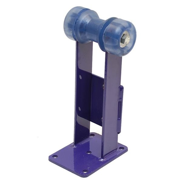 Standard Boat Trailer Winch Roller 13 Inch Bolt On Stand Purple