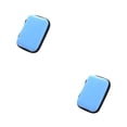 thumbnail image 1 of Kearding Estuches para auriculares duro Organizador Bolsas de almacenamiento Tarjeta Estuche de transporte para teléfono Organizar Azul 2piezas, 1 of 6