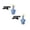 A, variant on Adjustable Escape-Proof Bird Harness Vest and Leash Set Bird Diaper Harness Training Flight Suit Flying Clothes with Rope and Handle for Parakeets Cockatiels Outdoor Activities(E,L,1 Pcs)