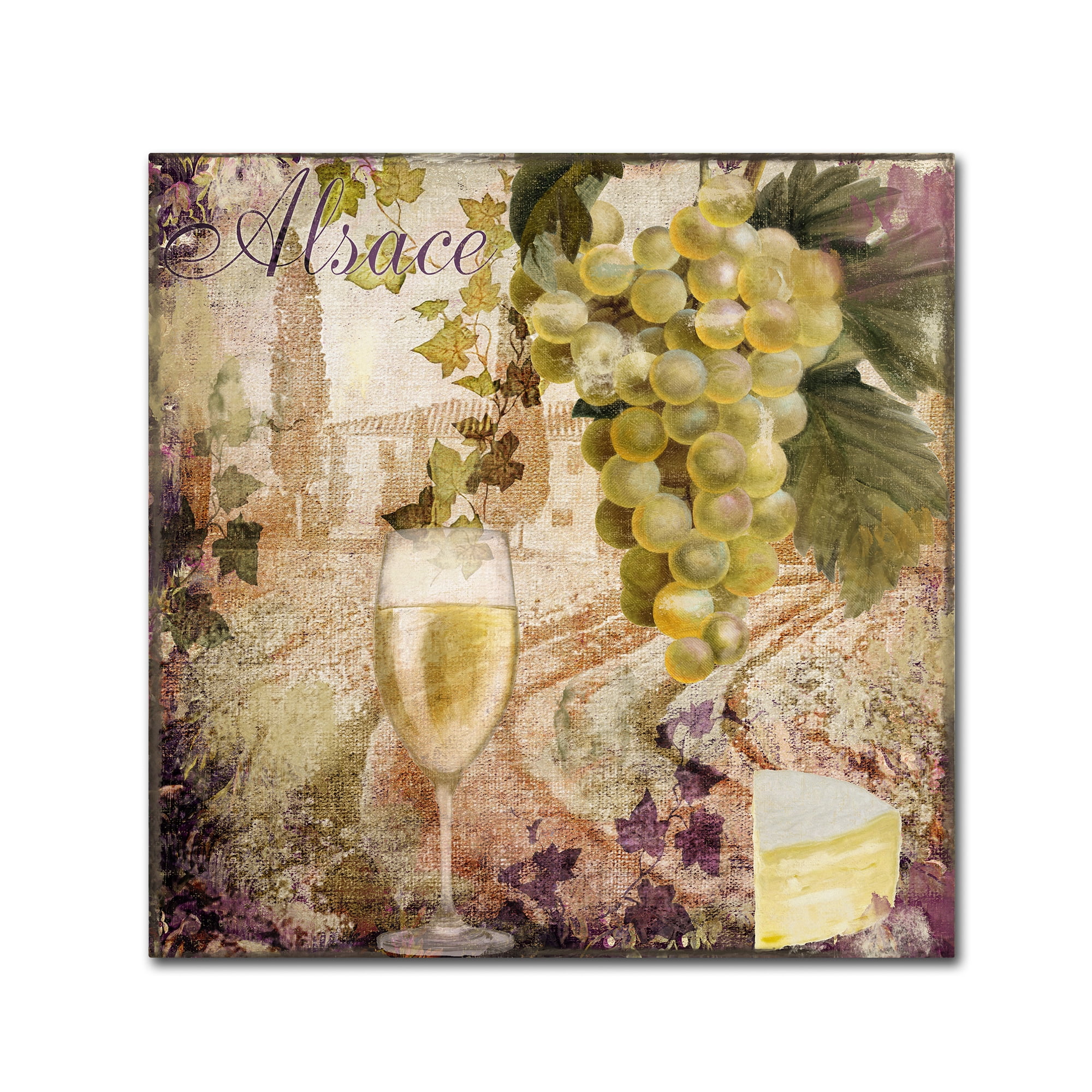 Trademark Fine Art "Wine Country I" Canvas Art by Color Bakery