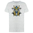 thumbnail image 1 of Great Combat Robot T-Shirt Men -Image by Shutterstock, Male x-Large, 1 of 2