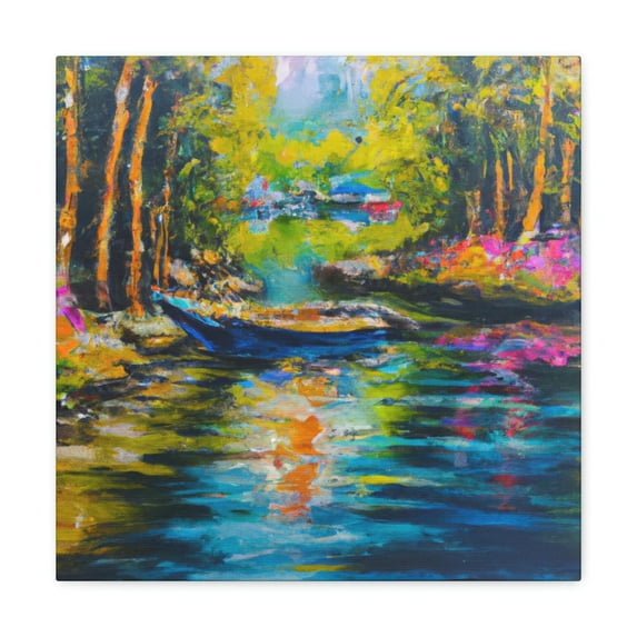 Sunlit Countryside Bliss - Canvas