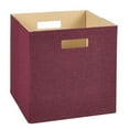 thumbnail image 4 of 13 in. D X 13 in. H X 13 in. W Tan Fabric Cube Storage Bin, 4 of 7