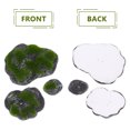 thumbnail image 4 of 1 conjunto de piedras artificiales decoración de musgo decoración verde para terrarios jardines de hadas manejo y proyectos de bricolaje jardín doméstico, 4 of 7