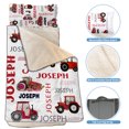thumbnail image 5 of Personalized Toddler Nap Mat with Blanket, Custom Name Sleeping Bag for Preschool and Daycare, 5 of 8