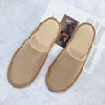 thumbnail image 5 of Naierhg Portable Disposable Thickened Closed Toe Non-Slip Flat SPA Hotel Travel Slippers, 5 of 7