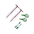 thumbnail image 2 of Maytalsory Mini Distributeur de Semences Outil de Jardinage Réglable Semis Jardin en PP Outil Café, 2 of 6