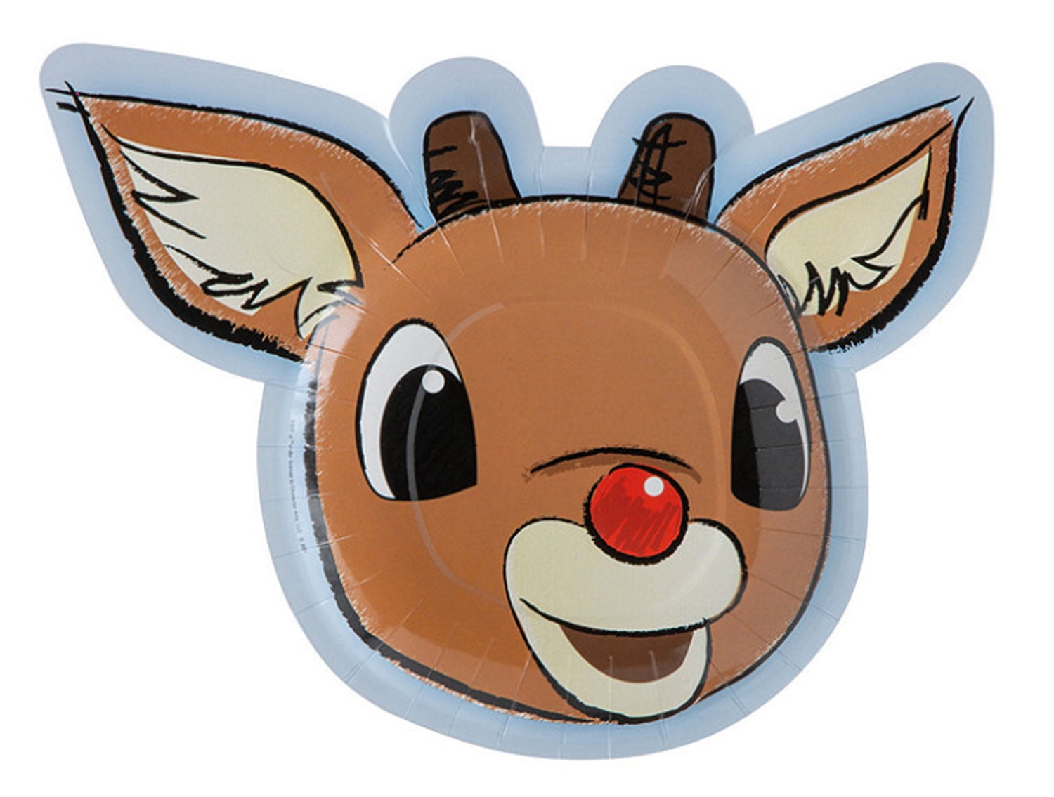 Rudolph Reindeer Face