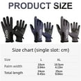 thumbnail image 3 of 1Pair Outdoor Windbreak Gloves for Men Women,Warm Running Glove,Lightweight Winter Gloves Touch Screen Water Resistant Windproof Thermal Glove for Cold Weather Driving,Cycling & Hiking,Black,XL,9.84", 3 of 7
