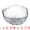 Grey, variant on Unique Bargains Glacier Bowl Wavy Pedestal for Home Decor Clear 5.1"L x 5.1"W x 2.6"H