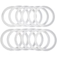 thumbnail image 1 of County Line Kitchen - Reusable Snap-Fit Seals for Ball Plastic Mason Jar Lids - Wide Mouth, 12 Pack, 1 of 1