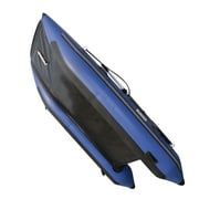 BRIS Inflatable Catamaran 11 ft Dinghy Mini Cat Boat with Foot Pump, Repair Kit