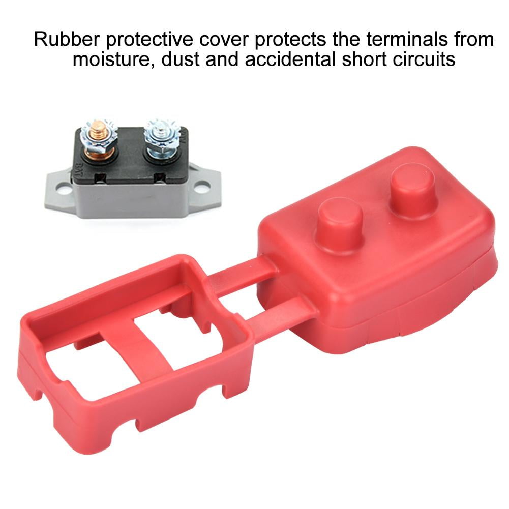 OTVIAP 1Pc Auto Automatic Circuit Breaker Cover for Plastic and Metal