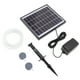 thumbnail image 5 of Bomba de oxígeno solar, bomba de oxígeno solar de 10 V, bomba de aire alimentada por energía solar, accesorios para peceras, integración perfecta, 5 of 12