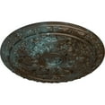 thumbnail image 3 of Ekena Millwork 20"OD x 1 5/8"P Baile Ceiling Medallion (Fits Canopies up to 3 1/4"), Hand-Painted Bronze Blue Patina, 3 of 7