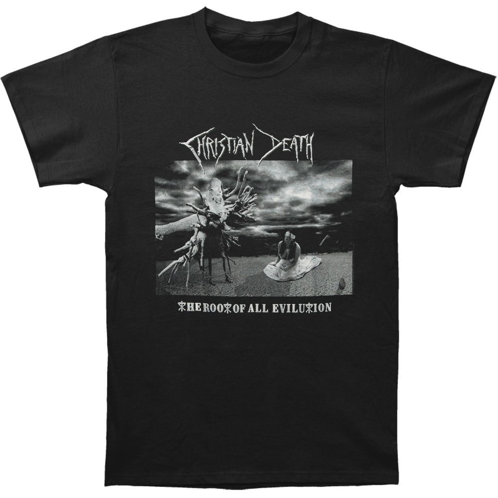Christian Death - Christian Death Men's Evilution T-shirt Black ...