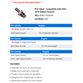 thumbnail image 2 of PCV Valve - Compatible with 2003 - 2010 Subaru Forester 2004 2005 2006 2007 2008 2009, 2 of 2