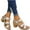 Gold, variant on Kayannuo Summer Slippers for Women Clearance Indoor Outdoor 24 Spring/Summer New High Heel Sandals With Open Toe Strap Large Sandals Gifts for Women