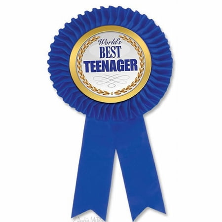 Accoutrements Blue Teenager Award Ribbon