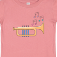 thumbnail image 4 of Inktastic Trumpet Marching Band Musician Gift Boys or Girls Baby T-Shirt, 4 of 5