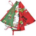 thumbnail image 3 of Cartoon Christmas Tree Skirt 36 Inch Christmas Tree Mat Christmas Decorations Cute Funny Cartoon Pattern for New Year Holiday Fun Party Home Ornaments, 3 of 8