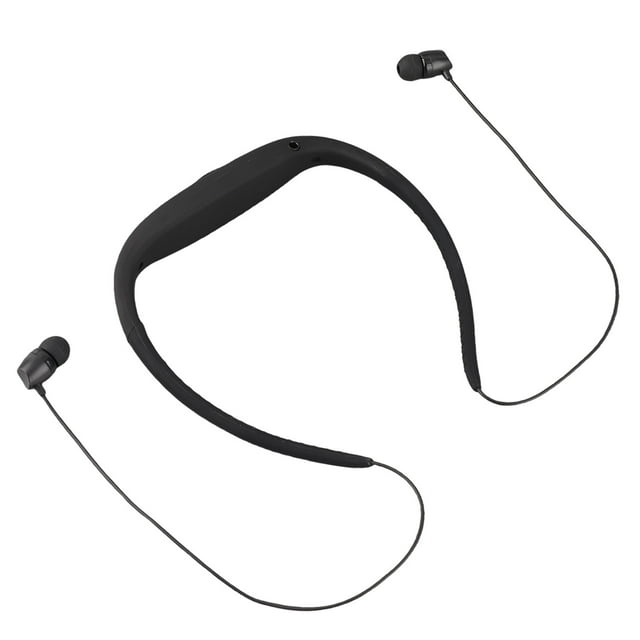 Auriculares, Auriculares Deportivos, Cuello En El Agua Azul + Negro Deportes Acuáticos IPX8 Impermeable Cómodo Para Nadar Reproductor De Radio FM Reproductor De Música MP3 Buceo