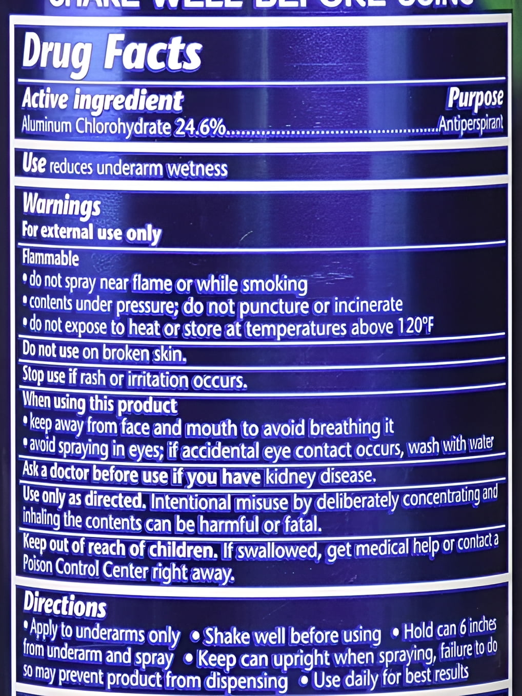 (4 pack) ARRID XX Ultra Clear Anti-Perspirant Deodorant Spray, Ultra Fresh 6 Ounces