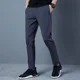 thumbnail image 2 of Pantalones casuales de oficina para hombre, largos, rectos, de negocios, nuevos, de corte regular, ropa de calle, de talla grande, de alta calidad, pantalones masculinos, tendencia, baratos, 2 of 5