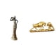 thumbnail image 1 of Figura africana, figura de escritorio, escultura de toro, estatua de resina, pelea de , adorno coleccionable con elegante artesanía, adecuada para, 1 of 8