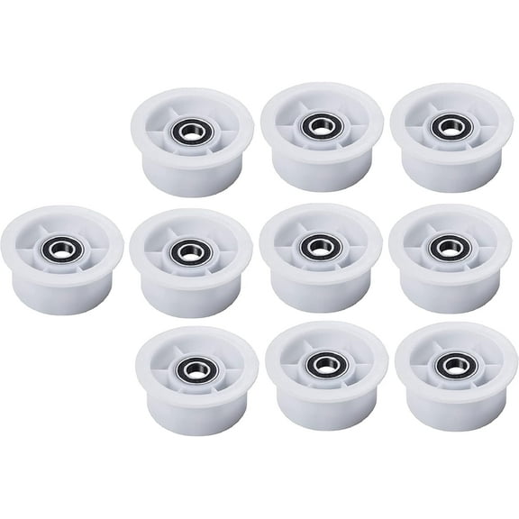 Scaroo DC97-07509B Dryer Idler Roller Fit for Samsung AP6038887 10-Pack