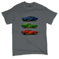 thumbnail image 5 of 1970 Road Legends Muscle Car T-shirt American Vintage Classic Men's Tee, 5 of 7