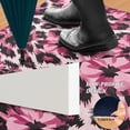 thumbnail image 2 of Yayeee Doormat for Inside 20"x32" Absorbent Low-Profile Washable Non-Slip Rubber Backed Entryway Rug, Pink Floral Leopard Pattern, 2 of 8